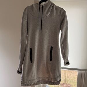 Athleta Gray Long Sleeve Dress